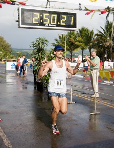 20090322_marathon-1st-male First place male in the Big Island International Marathon is Jason Florimonte of Kaneohe, Oahu.