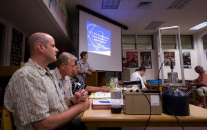 20090827_NRC-panel Presenters from the Nuclear Regulatory Commission at Hilo High School Thursday (Aug 27).
