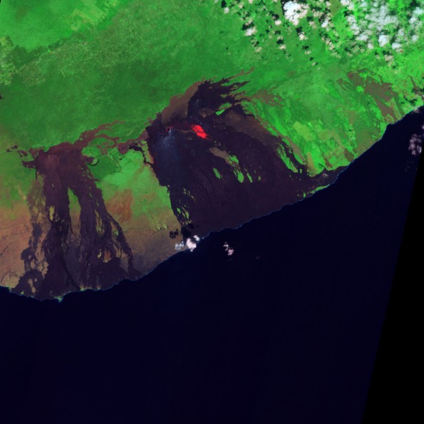 Click on image for larger view. NASA image by Jesse Allen and Robert Simmon, using ALI data from the EO-1 Team captured October 29, 2011