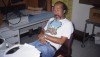 Ever-smiling Maurice Sako during the mid-point of his career in the 1980s. Maurice retires this week after a 44-year career at the Hawaiian Volcano Observatory.