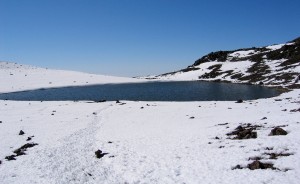 Lake Waiau on Mauna Kea. Hawaii 24/7 File Photo