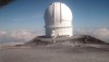 Canada-France-Hawaii Telescope on Mauna Kea at 9:23 a.m. Saturday (Feb 16). Image courtesy of CFHT