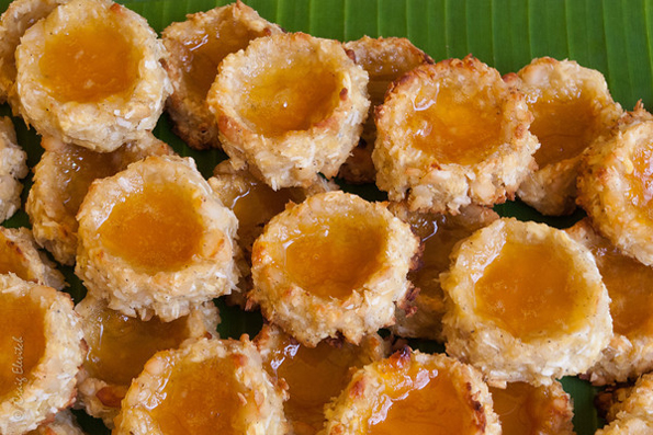 The public is invited to compete in the Ulu A Me Niu Cooking Contest. Pictured is the 2012 Best of Show winner, Punana Cookies, by Raven Hannah and Jeremy Lutes. (Photo courtesy of Craig Elevitch)