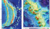 Volcano Watch: A new submarine eruption in the Northern Mariana Islands. Could it happen here? Bathymetric maps showing the islands and seamounts that make up the Mariana volcanic island arc (left) and the area of Ahyi seamount in the northern part of the arc (right). Susan Merle of NOAA's Earth-Ocean Interaction Program created these maps.