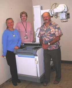 RadiologyMachine New radiology machine at Kohala Hospital will speed up care, provide better results. (Photo courtesy of Kohala Hospital Charitable Foundation)
