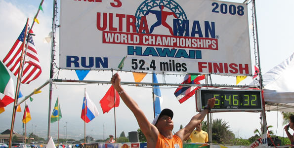 Ultraman08-t Ultraman World Championships blasts off 6:30 a.m. Friday, Nov. 27 at Kailua Pier. (Hawaii 24/7 photo by Karin Stanton)