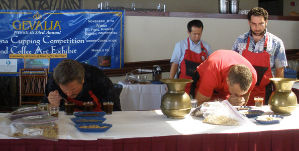 cupping final judging 2010