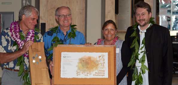 Living Building Challenge award presentation