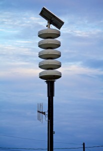 Civil Defense siren test today at 11:45 a.m. Civil Defense siren in Paauilo. Hawaii 24/7 File Photo