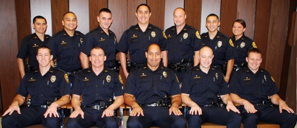 Top Row: Rusty K. O. Mattos, Alric A. Dalere, Christopher R. Sugimoto, Andrew O. Springer, Michael L. Collings, Christopher J. Fukmoto, Christa A. Russell. Bottom Row: Edward A. Stephenson, Andy M. Schmid, Alipate M. Moleni, Ansel J. Robinson, Benjamin T. Koehler.