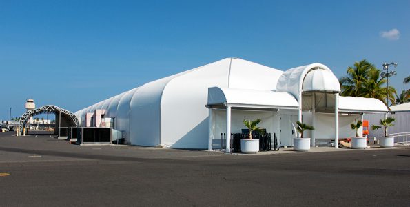 Federal Inspection Service (FIS) facility at the Kona International Airport at Keahole (KOA). Photo courtesy of Hawaii Department of Transportation.